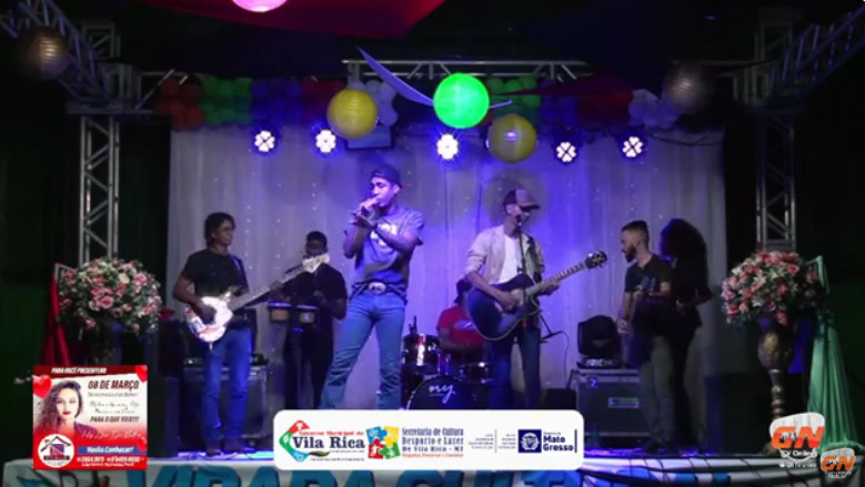 1ª VIRADA CULTURAL – Vila Rica – MT. Transmissão ao vivo  GN TV On-line