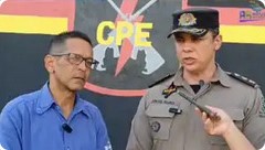 Entrevista com Ten Cel Toledo – PMGO – sobre o caso da tentativa de assassinato nesta tarde de Sexta Feira , em Iporá GO