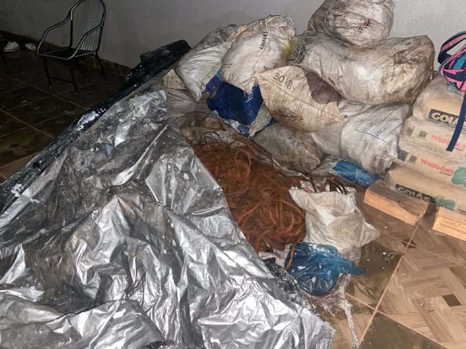 Em ação rápida policia recupera fios de cobre avaliados em mais de R$ 60 mil furtados  em  Confresa