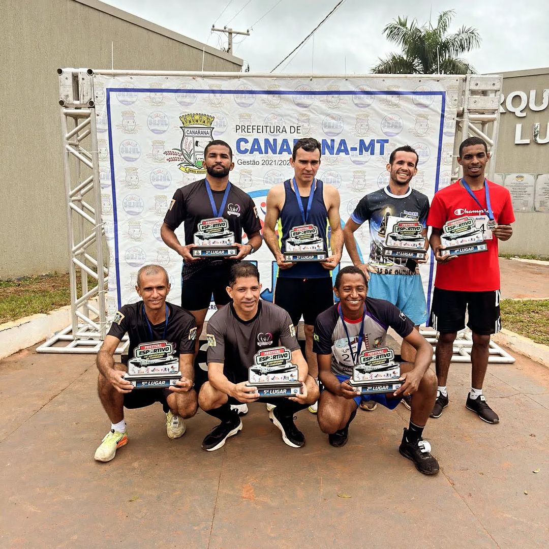 Corrida de rua em Canarana atrai mais de 120 atletas em comemoração ao aniversário da cidade