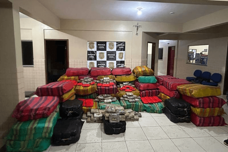 Maior apreensão de drogas da história do Pará; mais de 3 toneladas de drogas são apreendidas