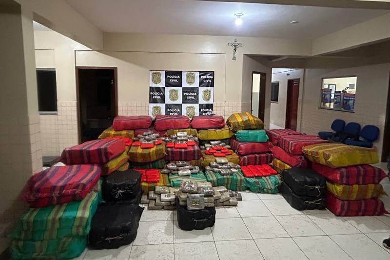 Maior apreensão de drogas da história do Pará; mais de 3 toneladas de drogas são apreendidas