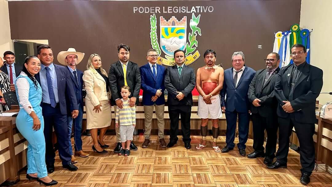 Posse do executivo e início da 9ª legislatura em Alto Boa Vista