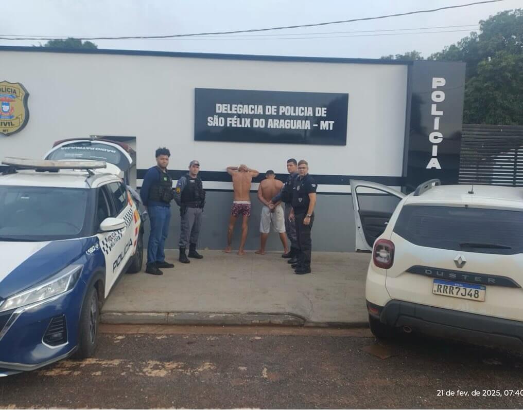 Operação Tolerância Zero: Polícia Civil e Militar de São Félix do Araguaia mostram força em megaoperação e prendem líder do tráfico