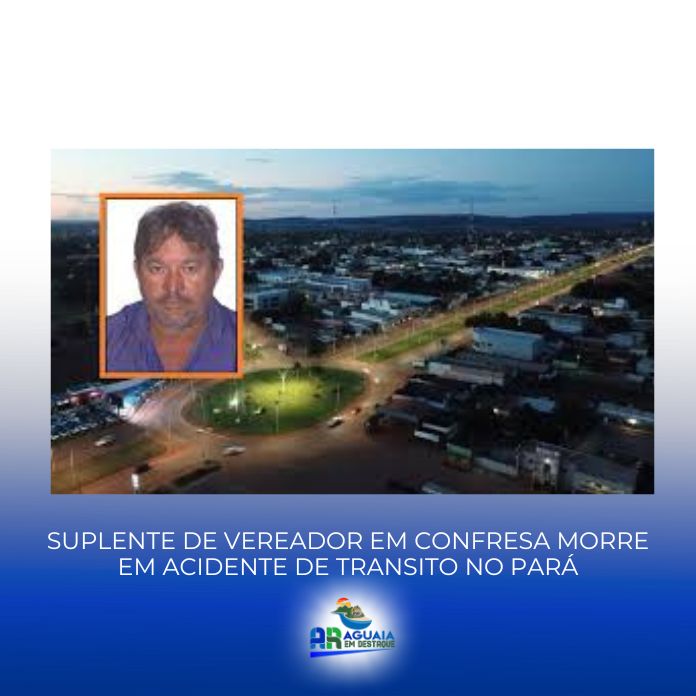 Suplente de vereador em Confresa morre em acidente de trânsito no Pará