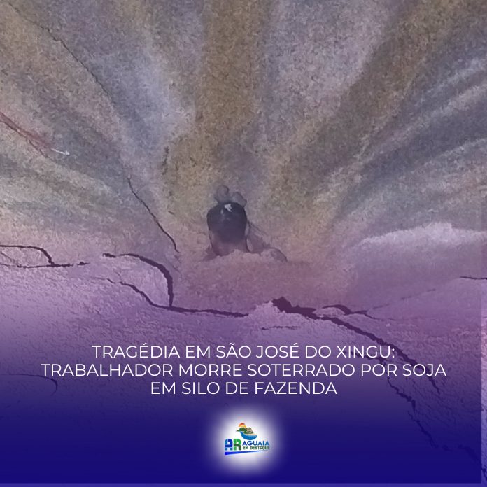 Tragédia em São José do Xingu: Trabalhador morre soterrado por soja em silo de fazenda