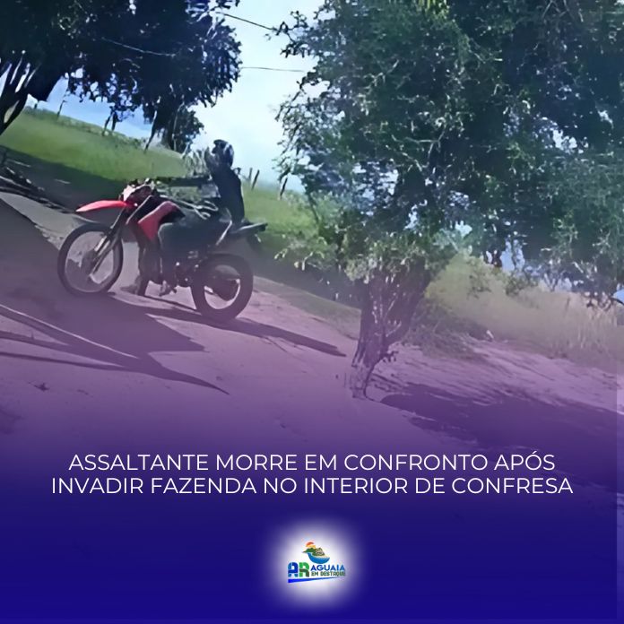 Assaltante morre em confronto após invadir fazenda no interior de Confresa
