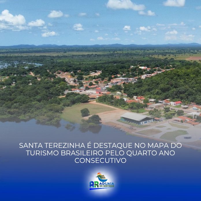 Santa Terezinha é destaque no Mapa do Turismo Brasileiro pelo quarto ano consecutivo