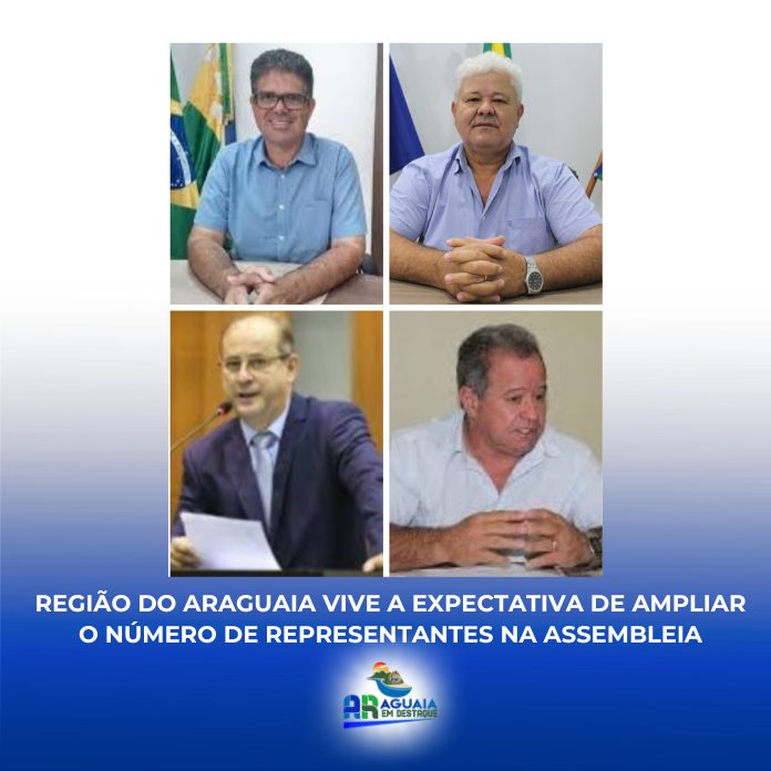 Região do Araguaia vive a expectativa de ampliar o número de representantes na assembleia