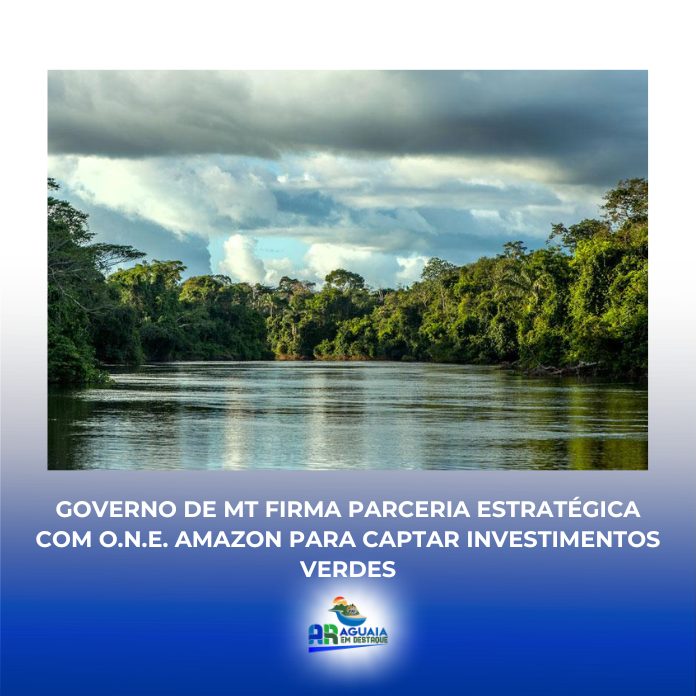 Governo de MT firma parceria estratégica com O.N.E. Amazon para captar investimentos verdes