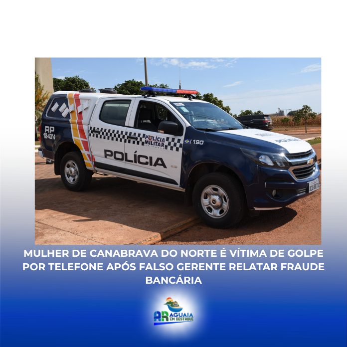 Mulher de Canabrava do Norte é vítima de golpe por telefone após falso gerente relatar fraude bancária