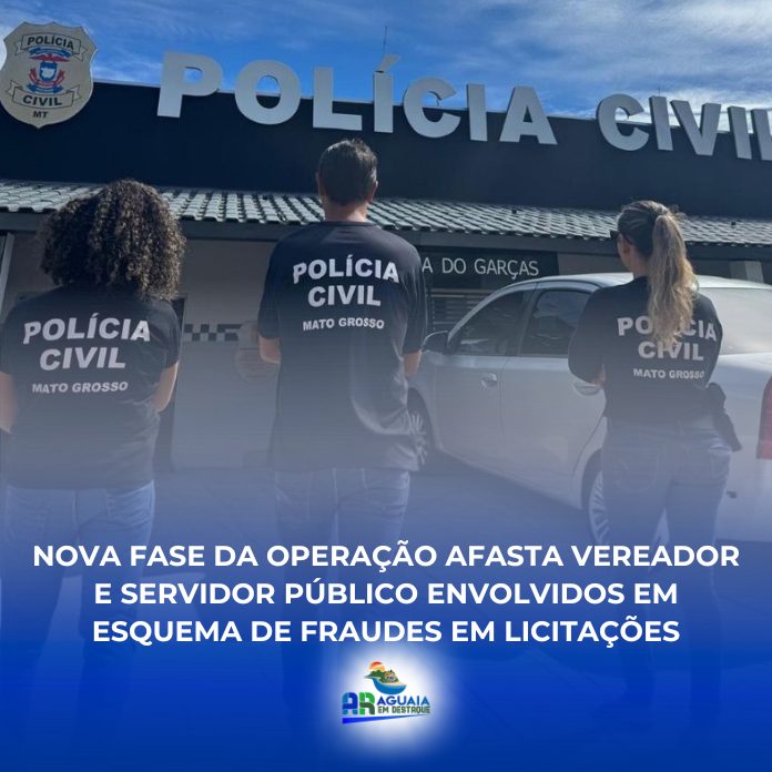 Nova fase da operação afasta vereador e servidor público envolvidos em esquema de fraudes em licitações